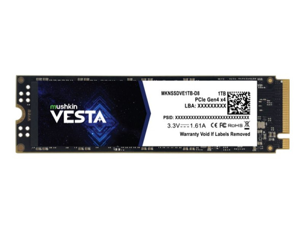 Mushkin Vesta 1 TB (PCIe 4.0 x4, NVMe 1.4, M.2 2280)