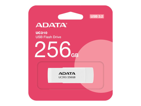 ADATA UC310 256 GB (weiß, USB-A 3.2 Gen 1)