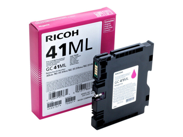 Ricoh Gel magenta GC-41ML, Tinte Tinte Magenta 600 Blatt