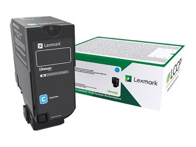 Lexmark Rückgabe-Toner cyan 74C2SC0 Toner Cyan 7000 Blatt