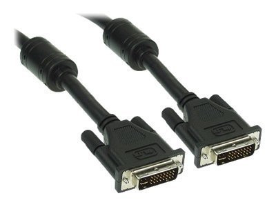 InLine® DVI-I Kabel, digital/analog, 24+5 Stecker /