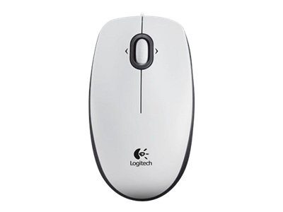 Maus Logitech B100 Optical USB Mouse white