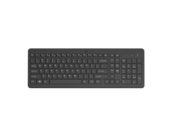 HP 220 Wireless-Tastatur (schwarz, DE-Layout, Plunger)