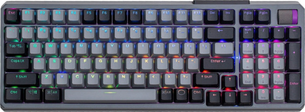 Cooler Master MK770 (grau/schwarz, DE-Layout, Kailh Box Red