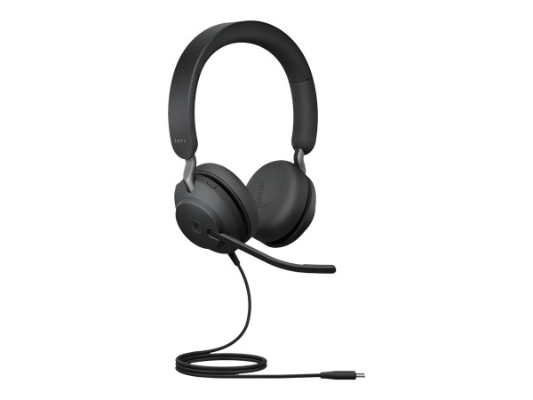 Jabra Evolve2 40 SE (schwarz, Stereo, USB-C, MS)