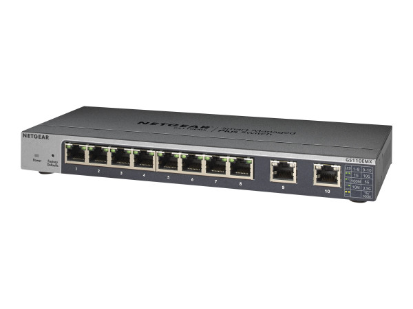 Netgear GS110EMX GE/XG/SMA/08 Switch 10