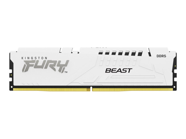 Kingston DIMM 16 GB DDR5-6000 (weiß, KF560C30BW-16, Fury