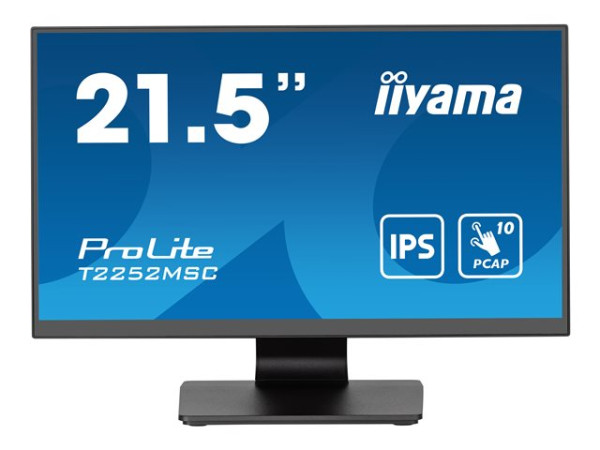 Iiyama ProLite T2252MSC-B2 (54.5 cm(21.5 Zoll), schwarz