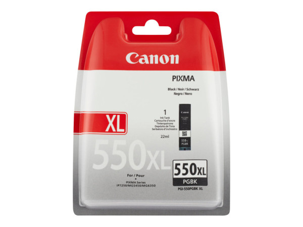 Tinte Canon PGI-550XL PGBK, schwarz, 22ml