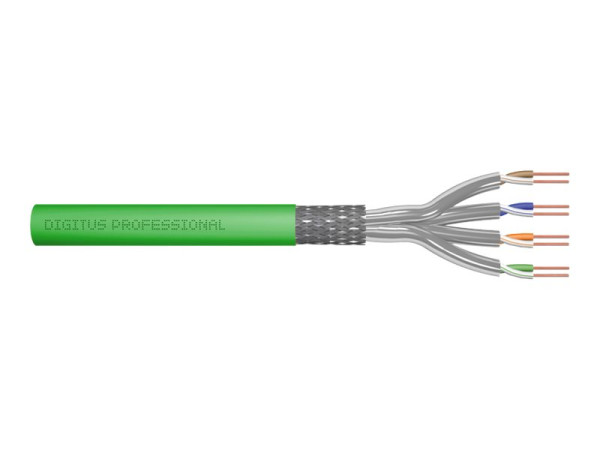 Digitus Digitus CAT 8.2 S/FTP Verlegekabel, 100 m, Simplex