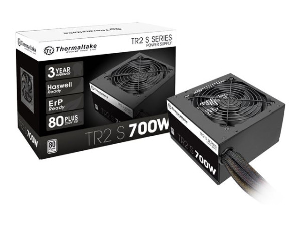 Thermaltake TR2 S 700W, PC-Netzteil schwarz, 2x PCIe 700