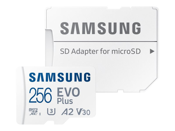 Samsung microSD256GB EVO + Video Class V30 UHS-I