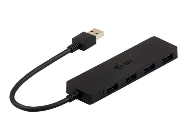 i-tec USB 3.0 Slim Passive HUB 4 Port bk | U3HUB404