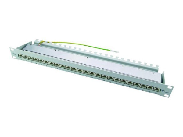 Telegärtner MPP24-HS K - Patch Panel - CAT 6a - STP - RJ-45