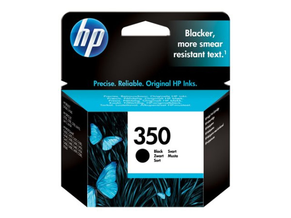 HP Nr.350 Tinte BK CB335E Retail Tinte Schwarz 4.5