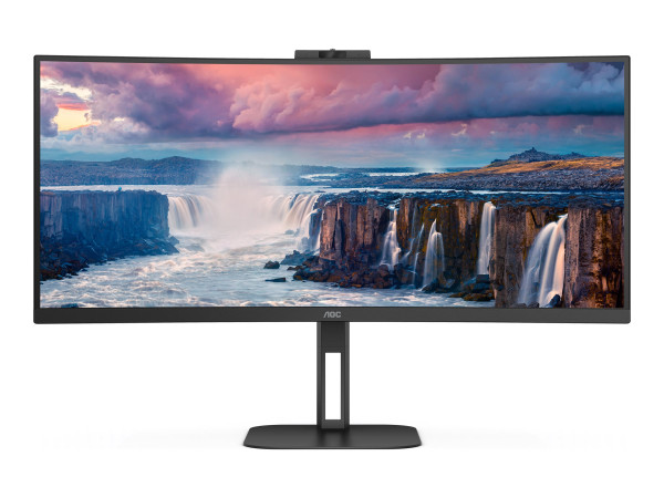 AOC 34 L CU34V5CW/BK Curved, Webcam 2MP Windows Hello