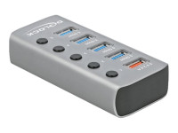 DeLOCK USB 3.2 Gen1 Hub+ 4Po+1SLK +ST+BE | 63262 DeLOCK USB 3.2 Gen1 Hub+ 4Po+1SLK +ST+BE | 63262