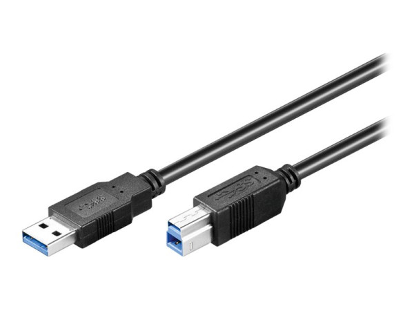 Goobay (ohne Kennzeichnung) USB 3.0 AB 100 SCHWARZ 1.0m U