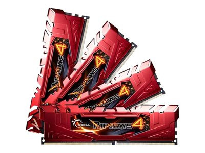 16GB (4x 4GB) G.Skill DDR4-2666 CL15 RipJaws 4 rot