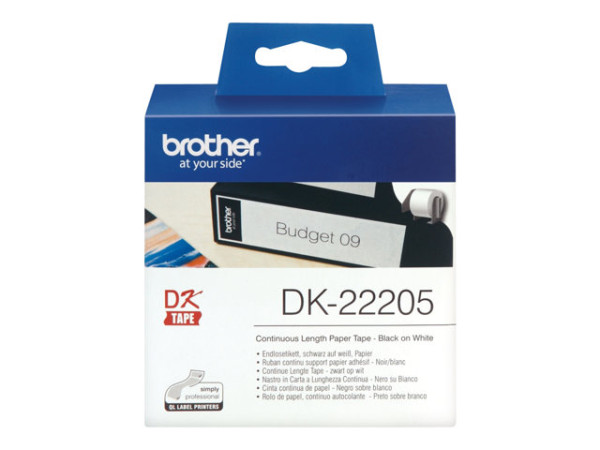 Verbrauchsmaterial Brother P-Touch DK22205, Endlos-Etikett