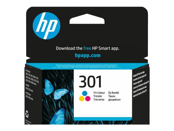 HP Tinte dreifarbig Nr. 301 (CH562EE) (Retail)