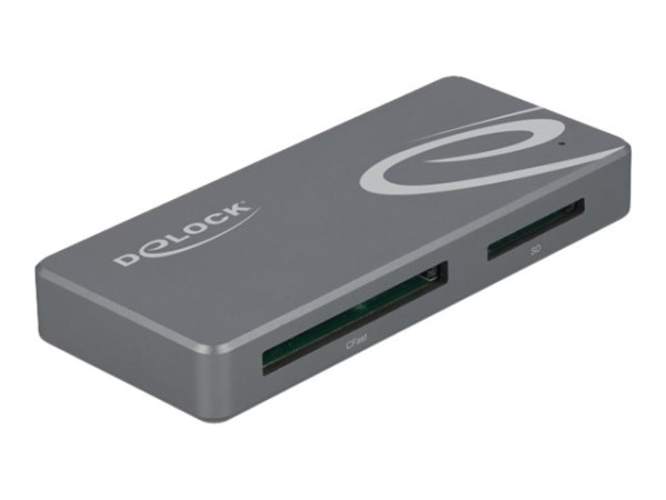 DeLOCK USB-C CardR. CFast/SD+USB Hub-A+C | 91754