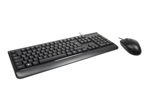 Inter-Tech KB-101DE (schwarz, DE-Layout)