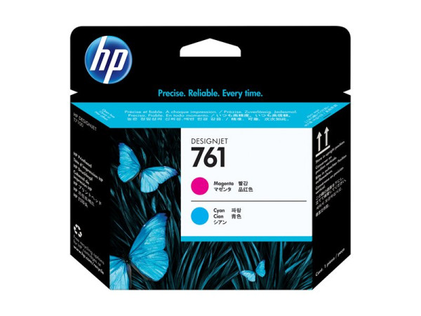 HP CH646A|761 Druckkopf cyan /magenta für DesignJet T