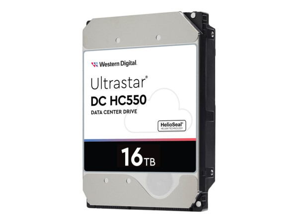 WD Ultrastar DC HC550 WUH721816ALE6L4 - Festplatte - 16 TB -