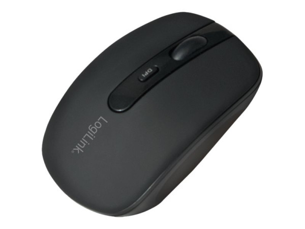 Maus LogiLink Optische Bluetooth Maus, schwarz 1600dpi