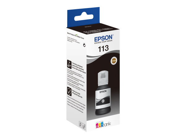 Epson 113 EcoTank Pigment Black Tinte 127ml