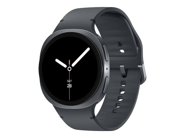Samsung Galaxy Watch8 (dunkelgrau, 44 mm, Sport Band M/L)