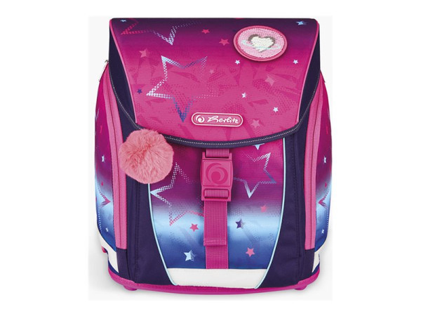 Herlitz Herl Ranzen FiloLight Plus Pink Stars