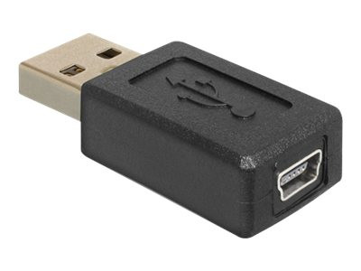 DeLOCK Gender Changer Adapter USB (M) zu Mini USB Typ B (W)