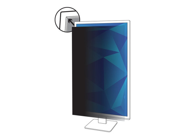 3m 3M Blickschutzfilter für 25" TFT | PF250W9P schwarz,