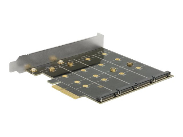 DeLOCK PCIe Karte>4x int M.2 B mit RAID Serial-ATA