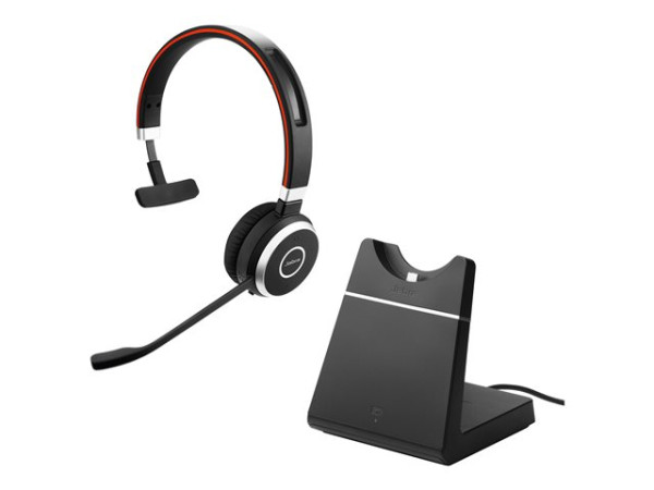 Jabra Evolve 65 SE UC Mono bk Stand,