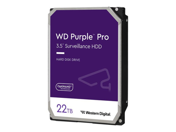Western Digital 22TB WD221PURP Purple Pro7200 SA3