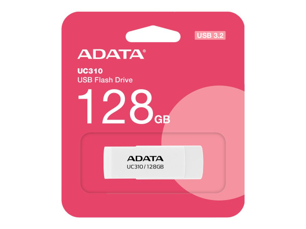 ADATA UC310 128 GB (weiÃŸ, USB-A 3.2 Gen 1)