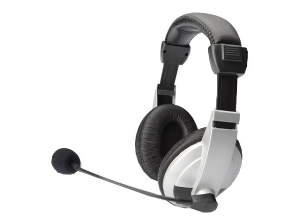 Multimedia Headset DIGITUS stereo, mit Mikro,