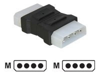 Speichermedien DeLOCK Adapter Power 4pin 5Â¼ St/St, 65044