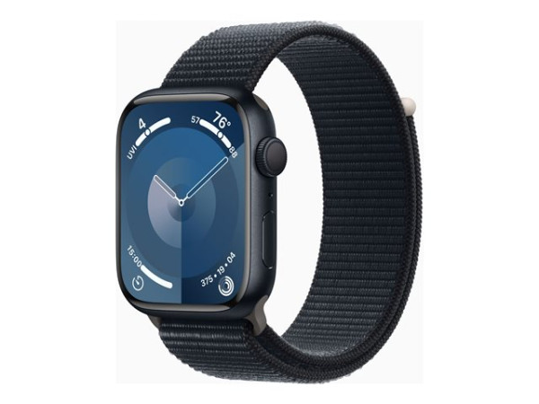 Apple Watch Series 9 (dunkelblau/dunkelblau, Aluminium, 45