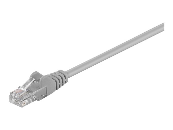 Patchkabel RJ45 U/UTP Cat5e 20,00m grau