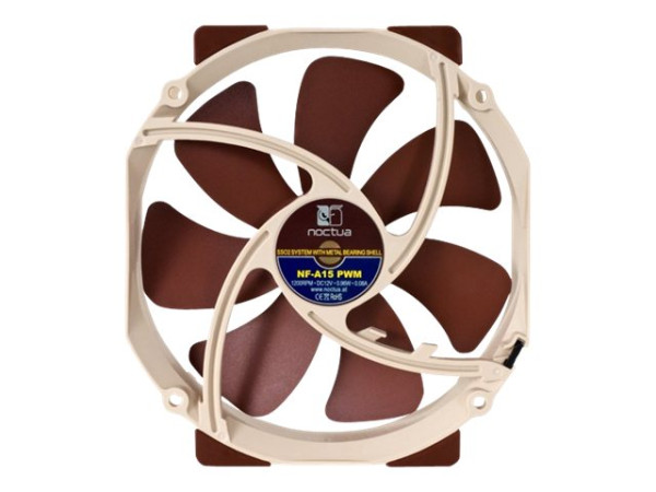 Gehäuselüfter 140x140x25 mm Noctua NF-A15 PWM