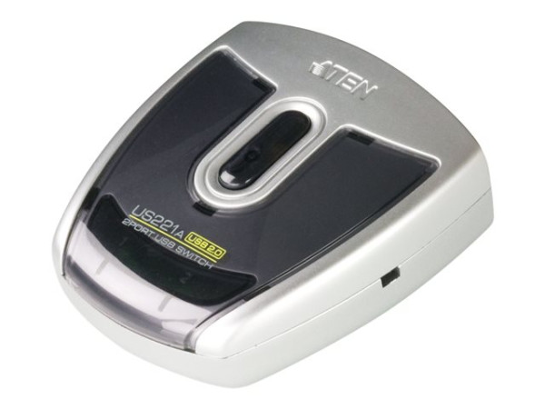 IT Produkte Aten US221A USB 2.0-Peripheriegeräte-Switch