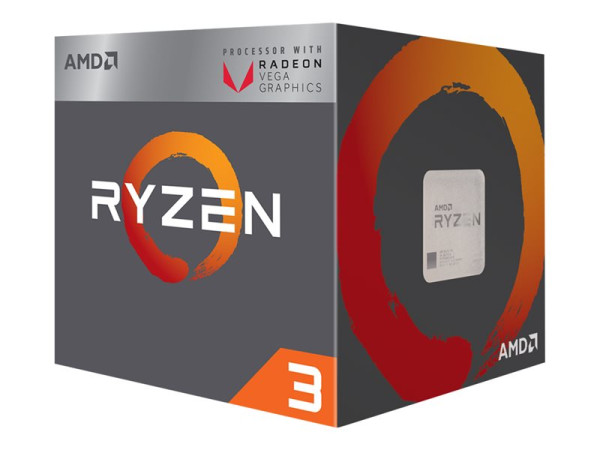 AMD Ryzen 3 2200G - 4x 3,5-3,7 GHz