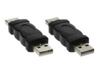 InLine« USB 2.0 Adapter, Stecker A auf Stecker A