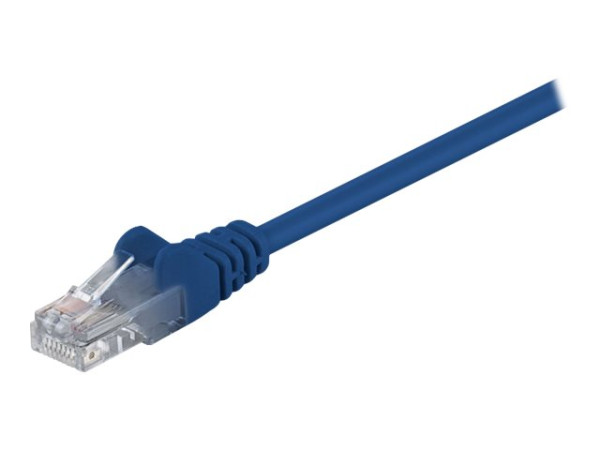 Goobay (ohne Kennzeichnung) CAT 5-1500 UTP BLAU 15m CAT 5e
