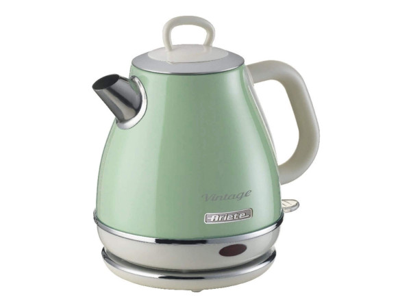 Ariete Vintage Wasserkocher Green (hellgrün, 1.630 Watt, 1