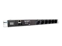 Bachmann Bach 19" PDU 1HE 6-fach Schutzk. 2m | Monitored